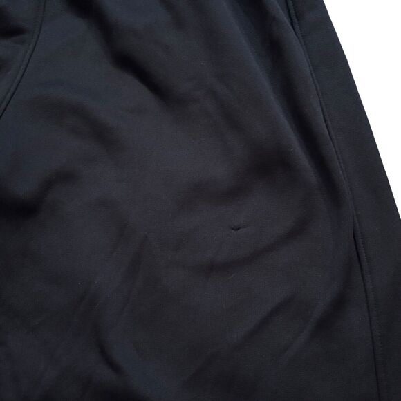 Under Armour Coldgear Fleece Sweatpants Medium Black Tapered Waist 32-34 - Picture 8 of 11